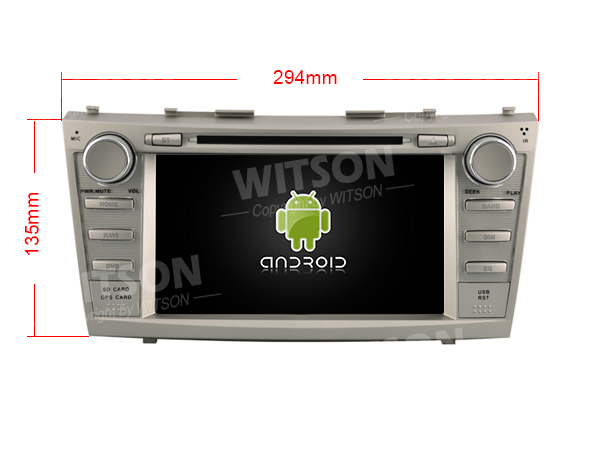 8 Screen OEM Style With DVD Deck For Toyota Camry XV40 Aurion 2007