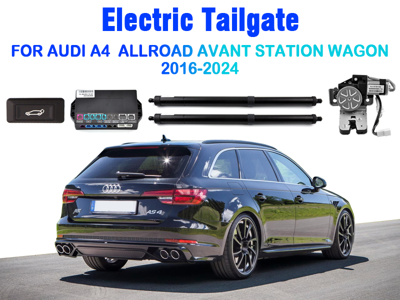 Smart Electric Tailgate For Audi A4 Allroad Avant Station Wagon 2016-2024 Car Trunk Open & Close Electric Suction Tailgate Intelligent Tail Gate Lift Strut