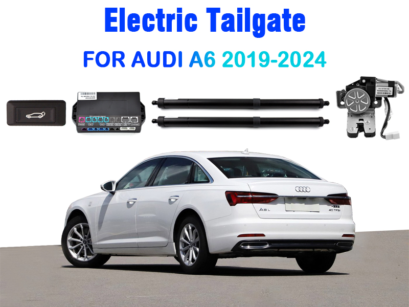 Smart Electric Tailgate For Audi A6 2019-2024 Car Trunk Open & Close Electric Suction Tailgate Intelligent Tail Gate Lift Strut