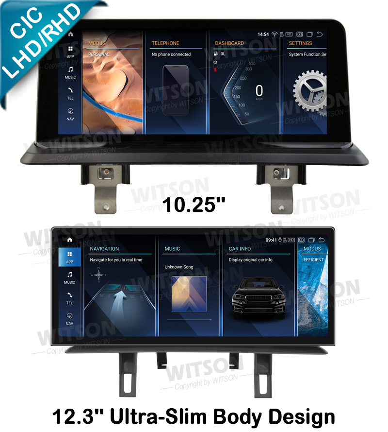 10.25'' Screen For BMW 1 SERIES E81 E82 E87 E88 2005-2012 CIC Android Multimedia Player