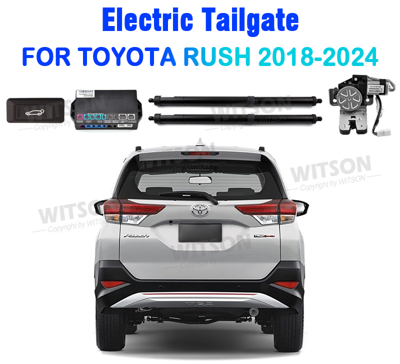 Smart Electric Tailgate For Toyota RUSH 2018-2024 Car Trunk Open & Close Electric Suction Tailgate Intelligent Tail Gate Lift Strut