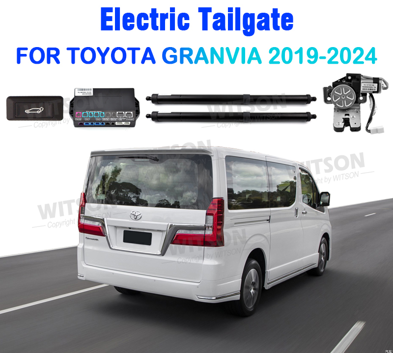 Smart Electric Tailgate For Toyota GRANVIA 2019-2024 Car Trunk Open & Close Electric Suction Tailgate Intelligent Tail Gate Lift Strut