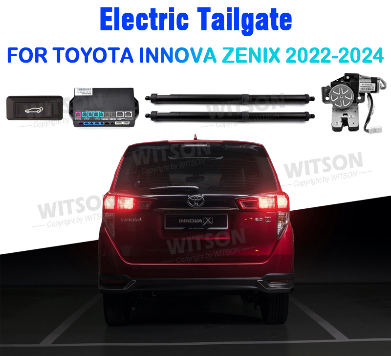 Smart Electric Tailgate For Toyota Innova ZENIX 2022-2024 Car Trunk Open & Close Electric Suction Tailgate Intelligent Tail Gate Lift Strut