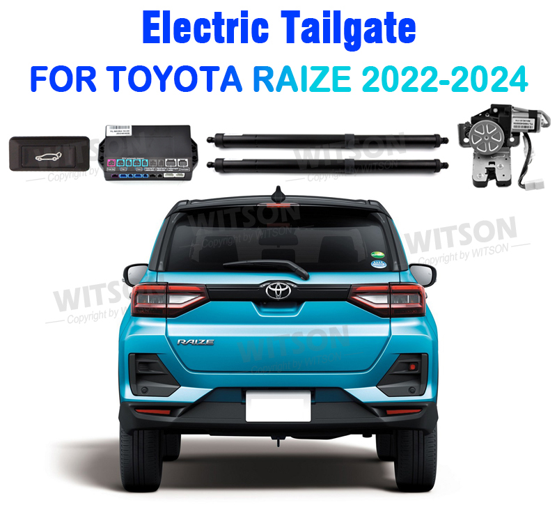 Smart Electric Tailgate For Toyota Raize 2022-2024 Car Trunk Open & Close Electric Suction Tailgate Intelligent Tail Gate Lift Strut
