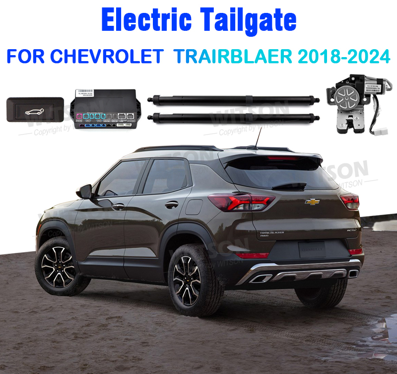 Smart Electric Tailgate For Chevrolet Trairblaer 2018-2024 Car Trunk Open & Close Electric Suction Tailgate Intelligent Tail Gate Lift Strut