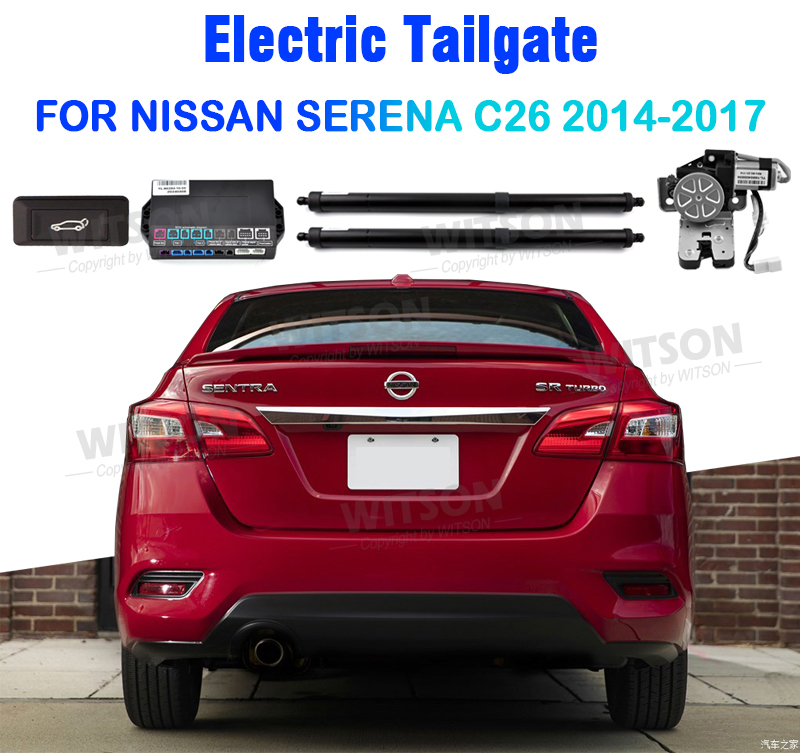 Smart Electric Tailgate For Nissan Serena C26 2014-2017 Car Trunk Open & Close Electric Suction Tailgate Intelligent Tail Gate Lift Strut