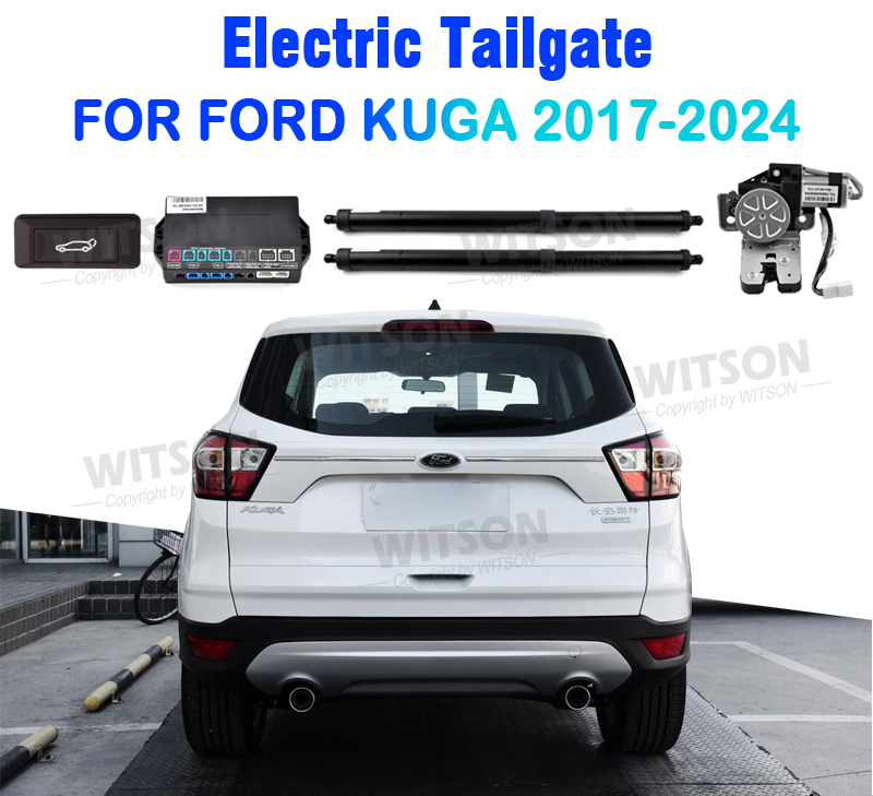 Smart Electric Tailgate For FORD Kuga 2017-2024 Car Trunk Open & Close Electric Suction Tailgate Intelligent Tail Gate Lift Strut