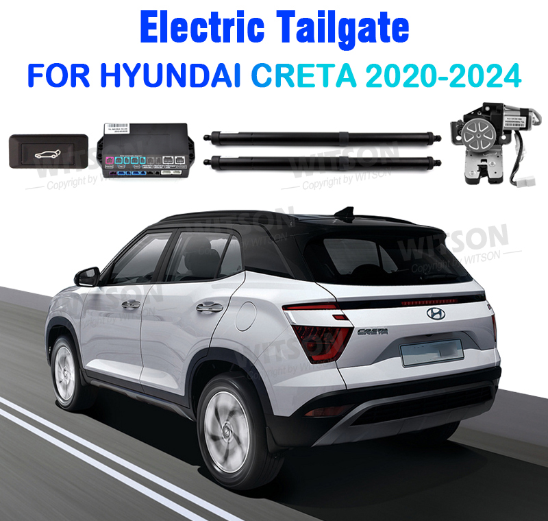 Smart Electric Tailgate For Hyundai Creta 2020-2024 Car Trunk Open & Close Electric Suction Tailgate Intelligent Tail Gate Lift Strut