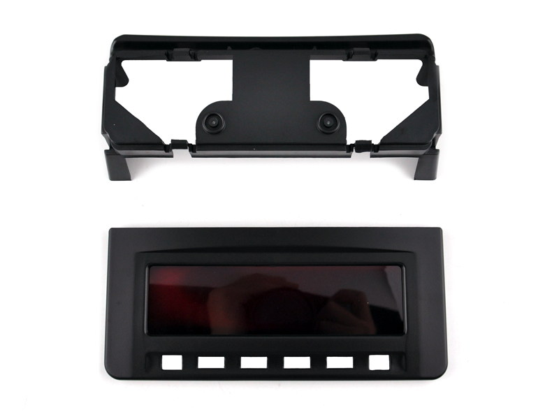 Radio Fascia DVD Middle Stereo Frame Panel For Mitsubishi Pajero Sport Triton L200 Mornitor MID Mounting Installation Trim Kit