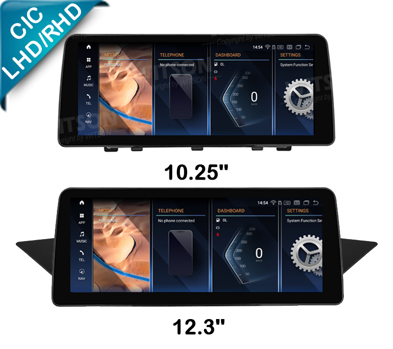 10.25''/12.3'' Screen For BMW X1 E84 2009-2015  CIC Android Multimedia Player