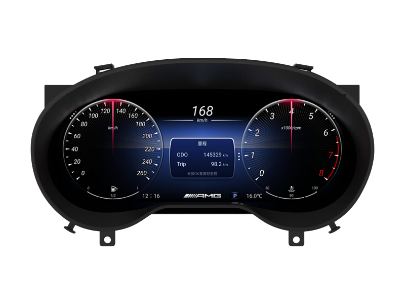 For Mercedes Benz A CLA GLA AMG 2015-2018 Car Digital Cluster 12.3