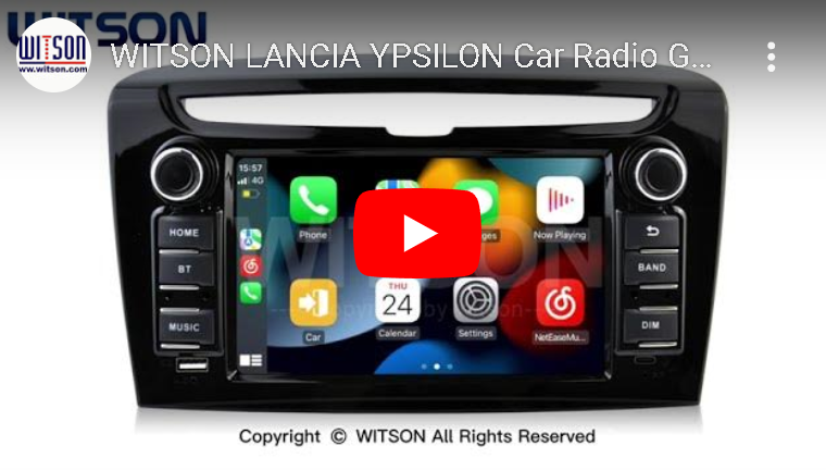 Main Function Demo of LANCIA YPSILON 2011-2022 Car Multimedia Player-English (8787)