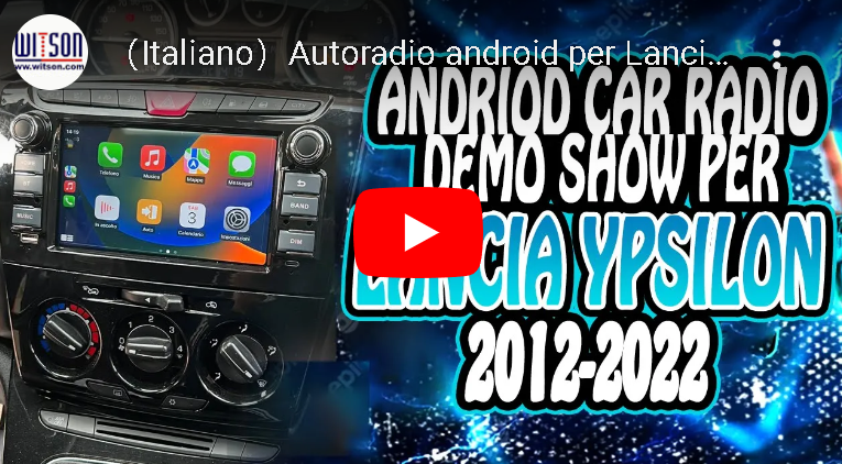 Demo della funzione principale di LANCIA YPSILON 2011-2022 Car Multimedia Player-Italiano (8787)