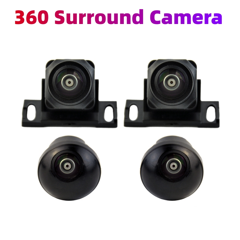 360 Car Camera Panoramic Surround View 1080P AHD Right+Left+Front+ Rear View Camera System for Android Auto Radio Night Vision