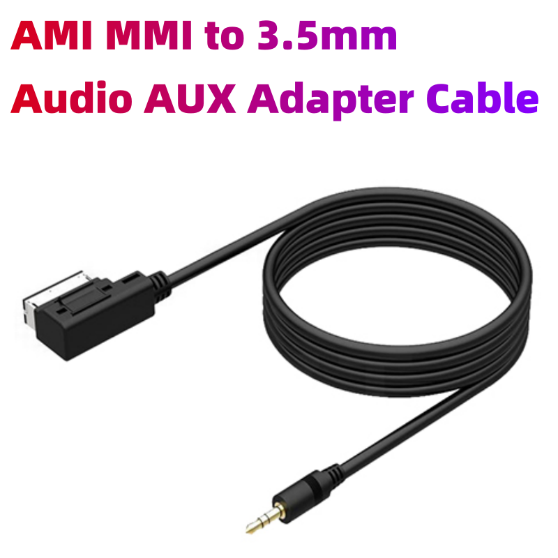 1M Music Interface AMI MMI to 3.5mm Audio AUX MP3 Adapter Cable