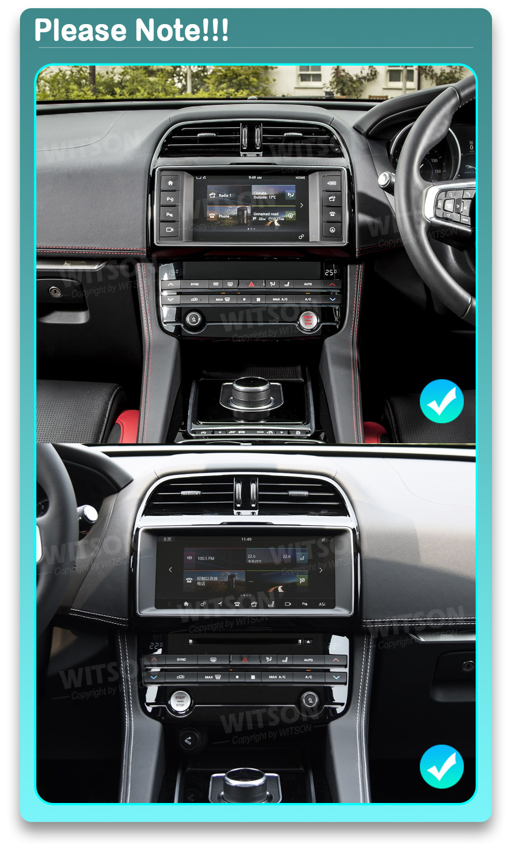 1pcs Car Radio LCD Display Screen for Nissan Qashqai X-Trail