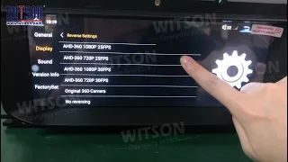 Reverse camera settings