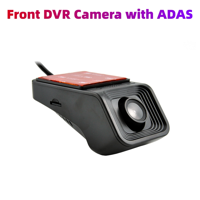 USB Front Dash DVR Camera with ADAS+SD Card Included