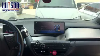 12.3'' Ultra-Silm Screen For BMW i3 2013-2016 NBT SYSTEM/2017-2020 EVO SYSTEM Installation effect (5603/5803)