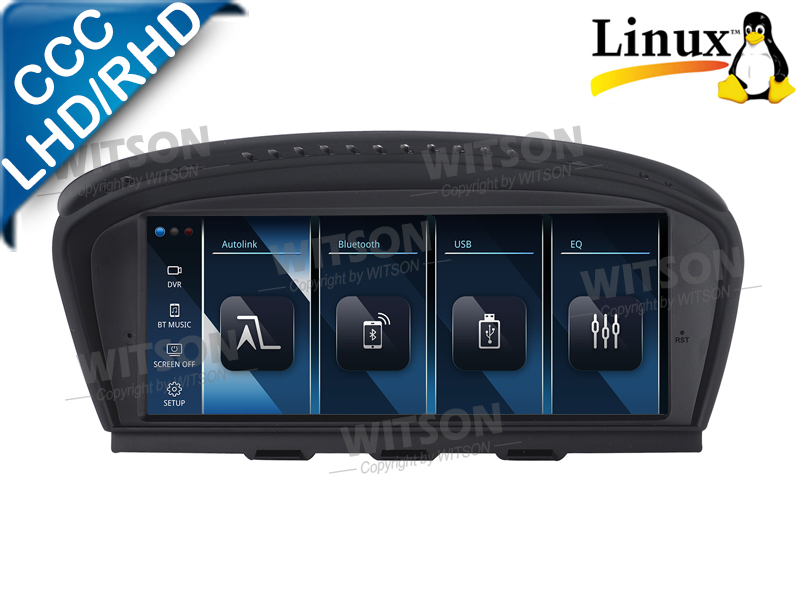 Linux System 8.8'' Screen For BMW 3 Series E90 E91 E92 E93 200 BMW 5 Series E60 E61 E63 E64 2005-2009 CCC