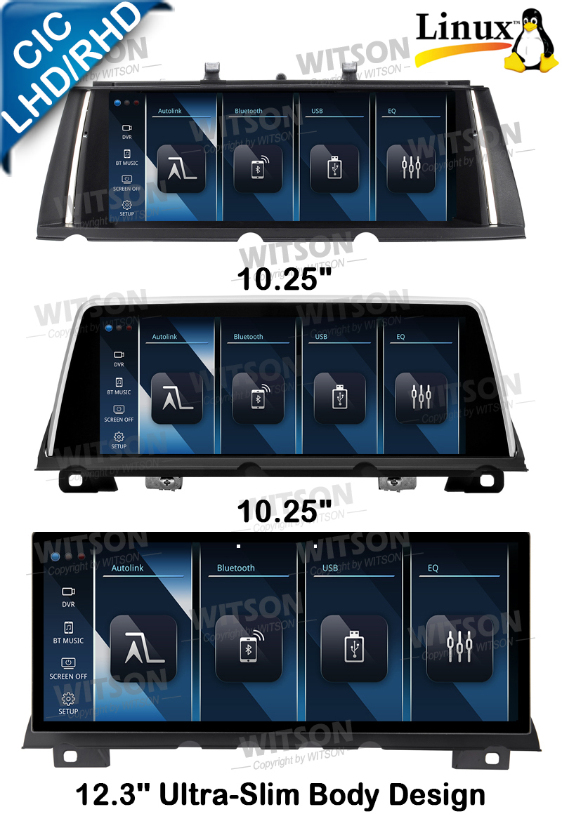 Linux System 10.25''/12.3'' Screen For BMW 7 Series F01 F02 2009-2012 CIC