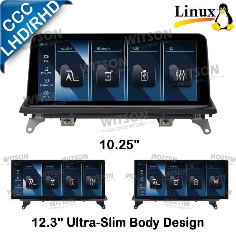 Linux System 10.25''/12.3'' Screen For BMW X5 E70/ BMW X6 E71 2007-2010 CCC