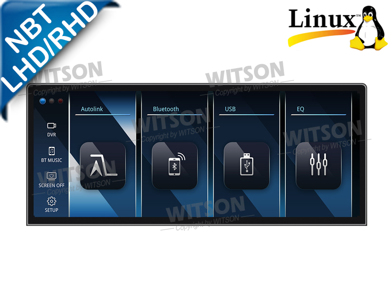 Linux System 12.3'' Ultra-Silm Screen For BMW i3 2013-2016 NBT SYSTEM